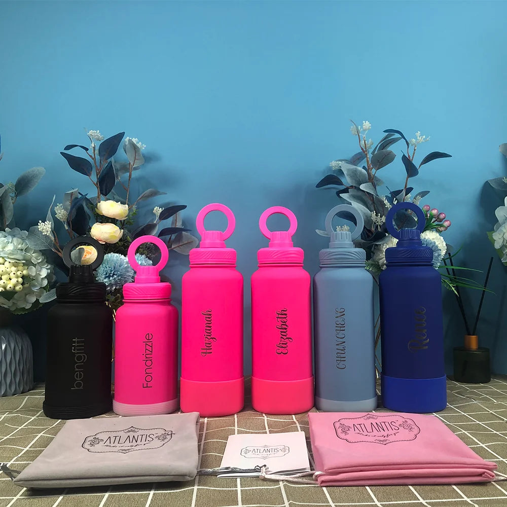 Custom MagSafe Water Bottle with Phone Holder