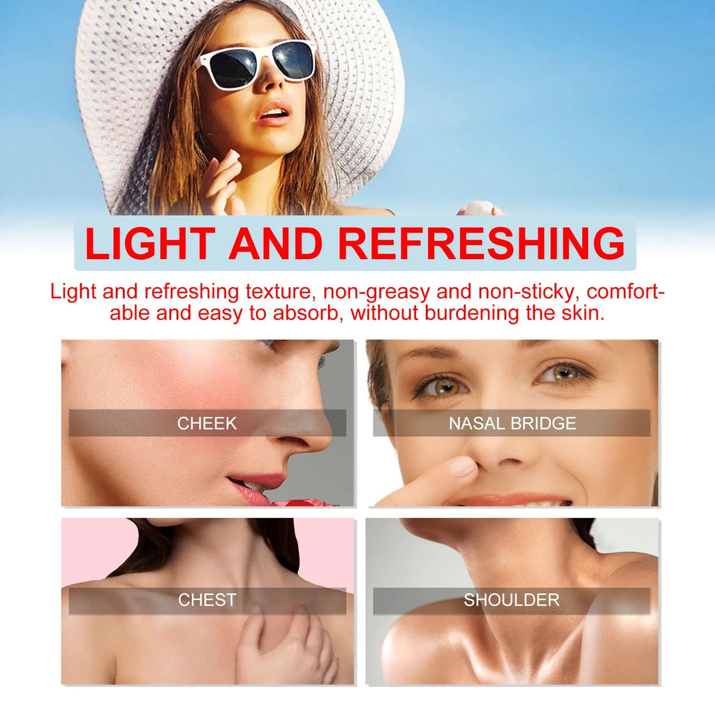 Sunscreen Stick Matte Sun Stick Refreshing Anti-UV Refreshing