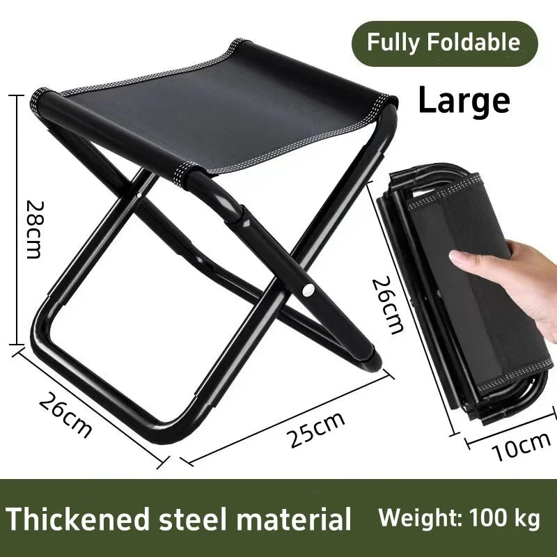 Portable Folding Chair Bench