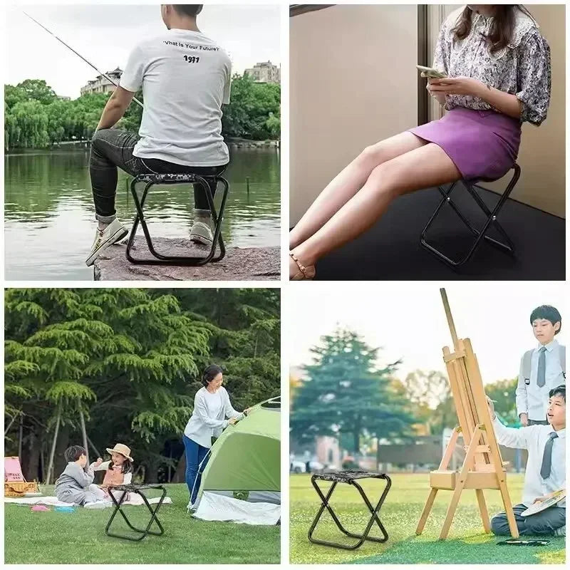 Portable Folding Chair Bench