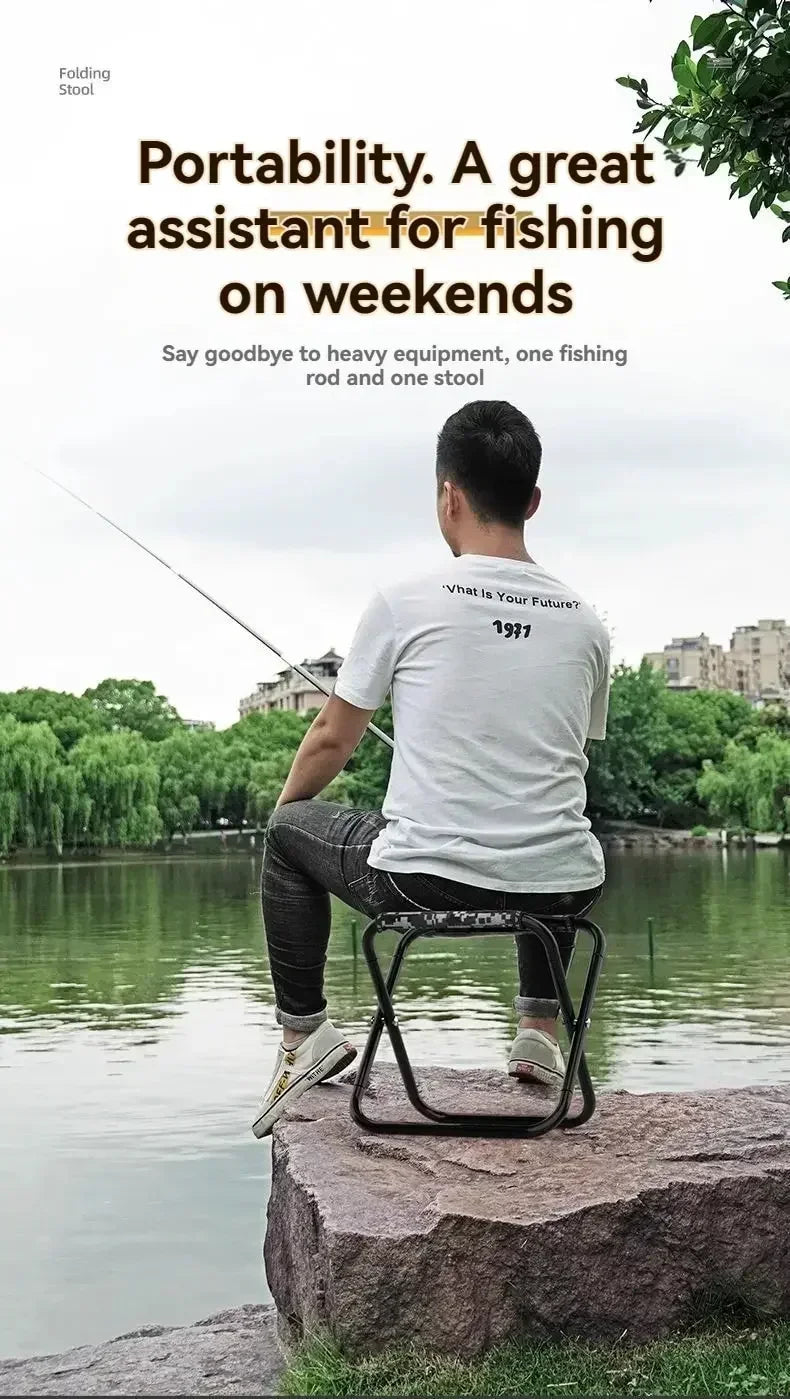 Portable Folding Chair Bench