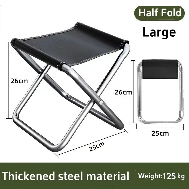 Portable Folding Chair Bench
