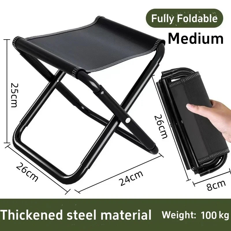 Portable Folding Chair Bench