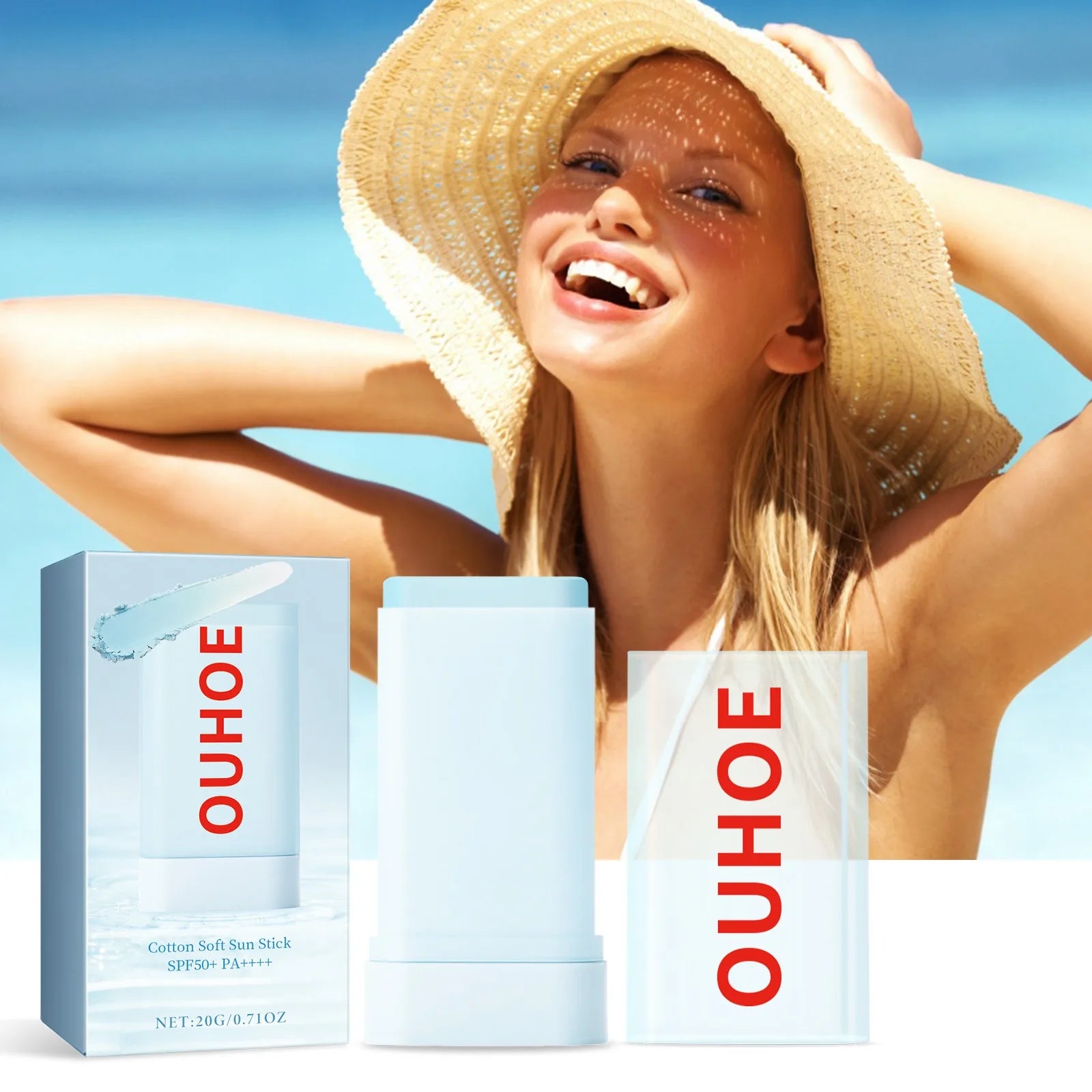 Sunscreen Stick Matte Sun Stick Refreshing Anti-UV Refreshing